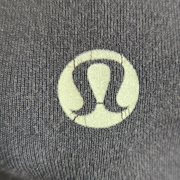 Lululemon Girly Active Peplum Crisscross Back Medium Support Tank Top Black 6 - Picture 14 of 15